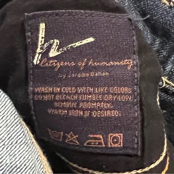 Citizens of Humanity Boot Cut Jeans Size 28 - Picture 13 of 14